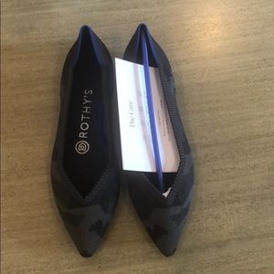 Rothy’s Camo Pointed Flats